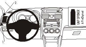 ProClip do Subaru Levorg 16-21