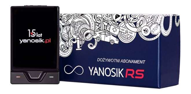 Yanosik RS z dożywotnim abonamentem - edycja limitowana