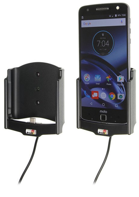 Uchwyt aktywny z kablem USB do Motorola Moto Z Droid