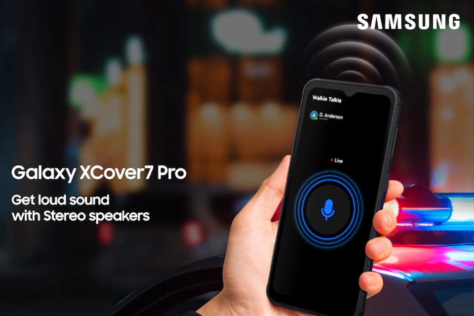 Samsung Galaxy XCover 7 Pro system nagłośnienia
