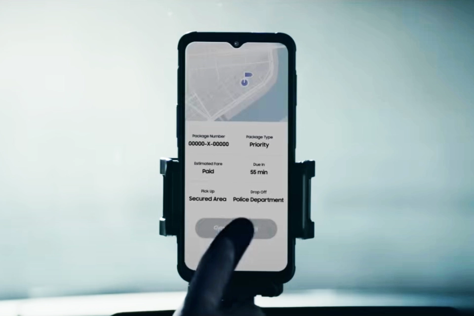 Korzystanie z Samsung Galaxy XCover jedną ręką