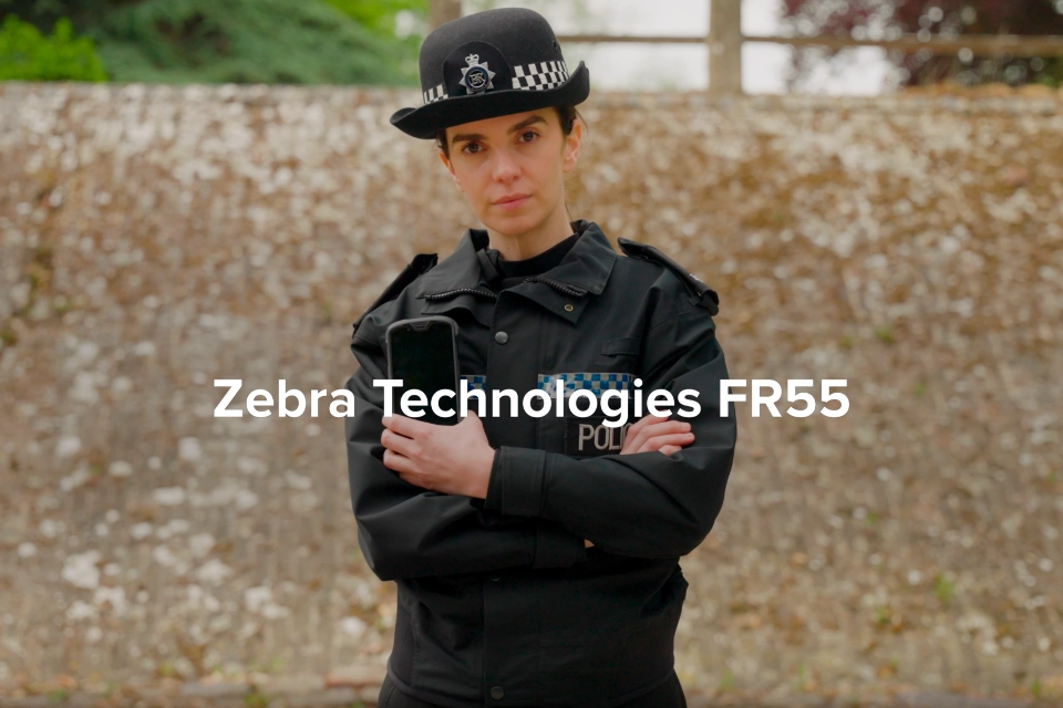 Zebra FR55 mobilny komputer dla straży pożarnej