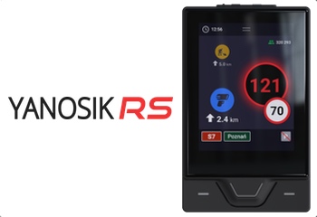 Nowość! - Yanosik RS inteligentny system wspomagania kierowców