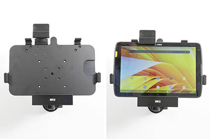 Uchwyt pasywny o wzmocnionej konstrukcji do Zebra ET45 10.0 z blokadą sprężynową.