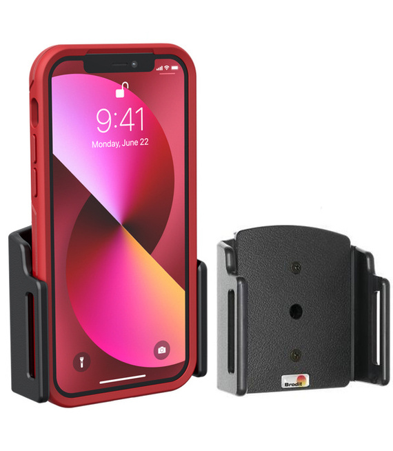 Uchwyt uniwersalny regulowany do Xiaomi 14T Pro bez futerału oraz w futerale lub etui o wymiarach: 75-89 mm (szer.), 6-10 mm (grubość).