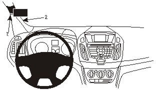 ProClip do Ford Transit Connect 14-17