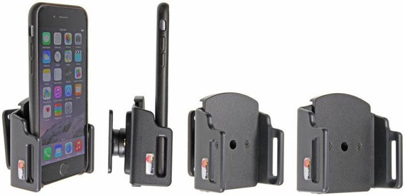 Uchwyt regulowany do Apple iPhone 7 w futerale lub obudowie o wymiarach: 62-77 mm (szer.), 2-10 mm (grubość)