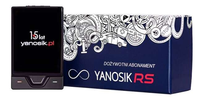 Yanosik RS z dożywotnim abonamentem - edycja limitowana