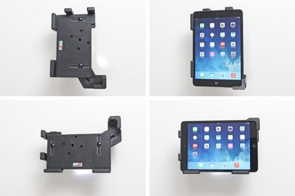 Uchwyt regulowany pasywny do tabletów gołych jak i w futerale o wymiarach: 185-245 mm (szer.), 108-173 mm (wysokość)