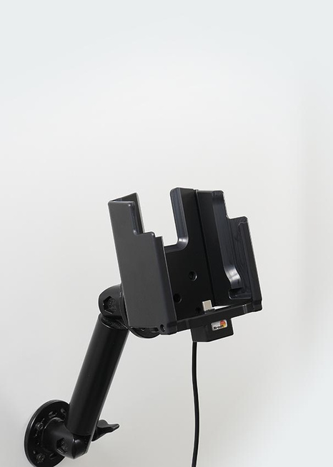 Aktywny uchwyt do CipherLab RS38 w gumowym etui i z chwytem pistoletowym