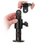 Brodit aluminiowe podwójne ramię montażowe 156 mm o dużej wytrzymałości z pełną regulacją