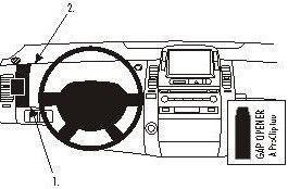 ProClip do Toyota Prius 04-09