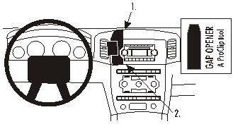 ProClip do Jeep Grand Cherokee 05-07