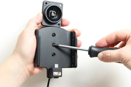 Uchwyt do HTC U11 z wbudowaną ładowarką samochodową