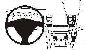 ProClip do Subaru Outback 07-09