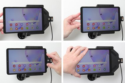 Uchwyt aktywny z kablem USB do Samsung Galaxy Tab A 8.4 (2020) SM-T307
