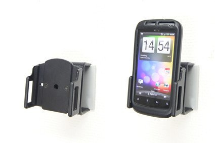 Uchwyt uniwersalny pasywny do smartfonów bez futerału oraz w futerale lub etui o wymiarach: 49-63 mm (szer.), 12-16 mm (grubość).