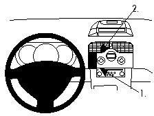 ProClip do Renault Kangoo 08-13