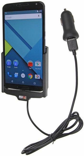 Uchwyt aktywny z kablem USB do Motorola Nexus 6