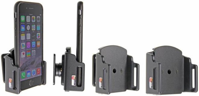 Uchwyt regulowany do Apple iPhone 7 w futerale lub obudowie o wymiarach: 62-77 mm (szer.), 2-10 mm (grubość)
