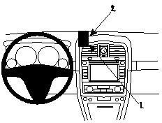 ProClip do Cadillac SRX 07-09