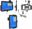 Uchwyt aktywny z kablem USB do Samsung Galaxy Tab 4 10.1 SM-T530 z blokadą na kluczyk