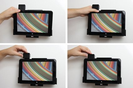 Uchwyt pasywny do Zebra ET55 10.1 z blokadą sprężynową