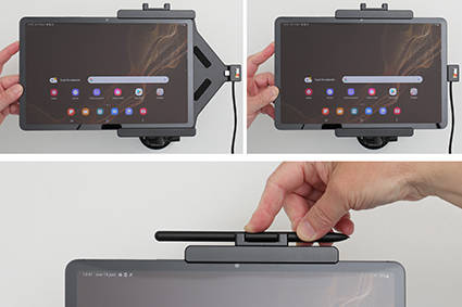 Uchwyt aktywny do instalacji na stałe do Samsung Galaxy Tab S8 SM-X700