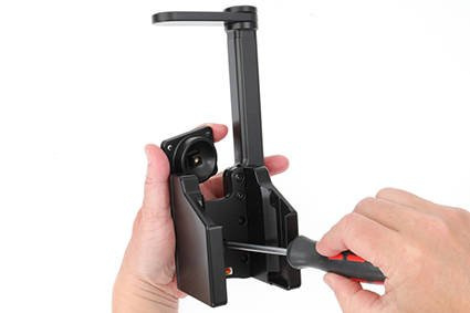 Uchwyt pasywny do M3 MOBILE US20 z dodatkową górną blokadą.