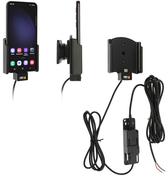 Uchwyt aktywny do instalacji na stałe do Samsung Galaxy S23