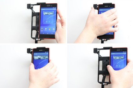 Uchwyt aktywny do Sony Xperia M4 Aqua.