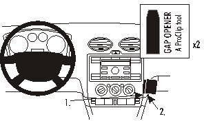 ProClip do Ford Focus 05-10