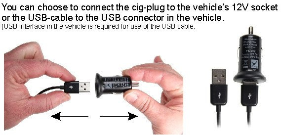 Uchwyt aktywny z kablem USB do Samsung Galaxy Tab 3 8.0 SM-T310/T315