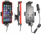 Uchwyt do Apple iPhone 8 w futerale z wbudowanym kablem USB oraz ładowarką samochodową