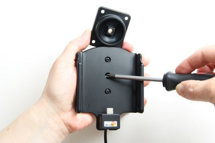 Uchwyt do LG G6 z wbudowaną ładowarką samochodową do instalacji na stałe