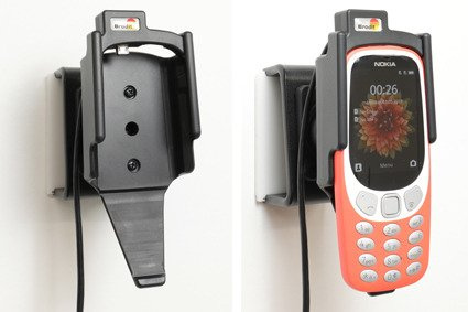 Uchwyt aktywny do instalacji na stałe do Nokia 3310 4G, 3G (2018)