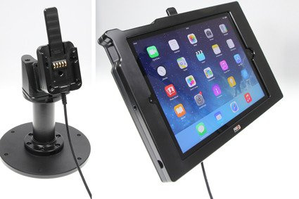 Brodit ochronna obudowa aktywna w wersji z kablem USB i ładowarką samochodową do Apple iPad 9.7 5 Generacji z systemem adaptacyjnym Active MultiMoveClip