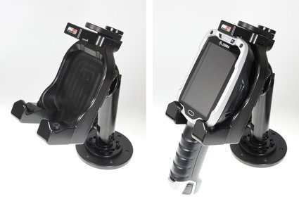 Uchwyt pasywny z dodatkowym zabezpieczniem oraz systemem tłumiącym drgania do Zebra TC8000