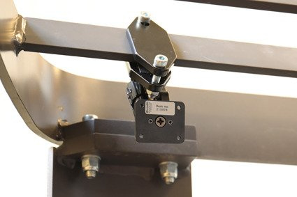 Baza montażowa Brodit na wózek widłowy montowana na obejmie zaciskowej z ramieniem 140 mm z zaciskiem do 72 mm