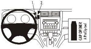 ProClip do Honda CR-V 07-11