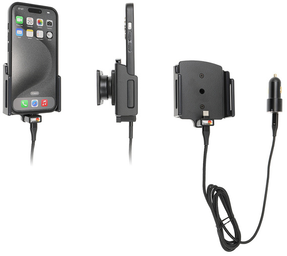 Uchwyt Apple CarPlay z kablem USB-C do iPhone