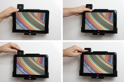 Uchwyt pasywny do Zebra ET50 10.1 z blokadą na kluczyk