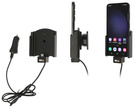 Uchwyt do Samsung Galaxy S23 z wbudowanym kablem USB oraz ładowarką samochodową