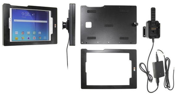 Brodit ochronna obudowa z adapterem Molex do profesjonalnego montażu do Samsung Galaxy Tab A 8.0 (2015) SM-T350 z systemem adaptacyjnym Active MultiMoveClip 