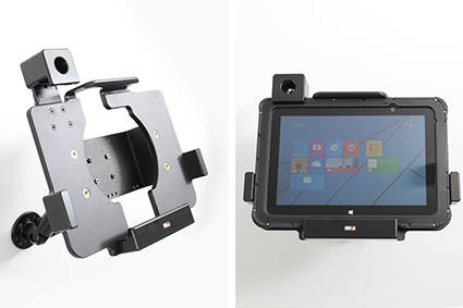 Modułowy uchwyt o wzmocnionej konstrukcji do Zebra ET50 10.1 z blokadą kluczykową.