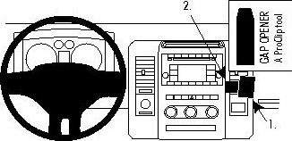 ProClip do Dodge Ram Chassis Cab 11-12