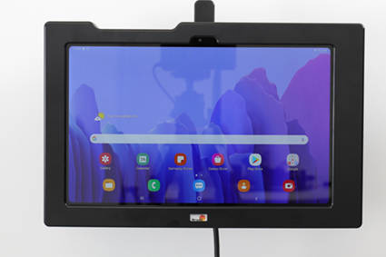 Brodit ochronna obudowa aktywna w wersji z kablem USB i ładowarką samochodową do Samsung Galaxy Tab A7 10.4 (2020) z systemem adaptacyjnym Active MultiMoveClip