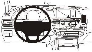 ProClip do Honda Accord 13-14