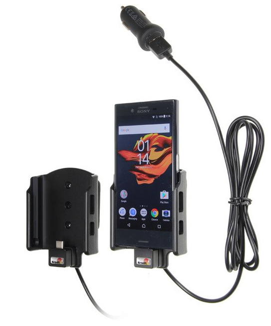 Uchwyt aktywny z kablem USB do Sony Xperia X Compact