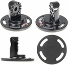 Ramię z kwadratową podstawą z otworami (4 x 75 mm) (4 x 100 mm) VESA montowane do płaskiej powierzchni.